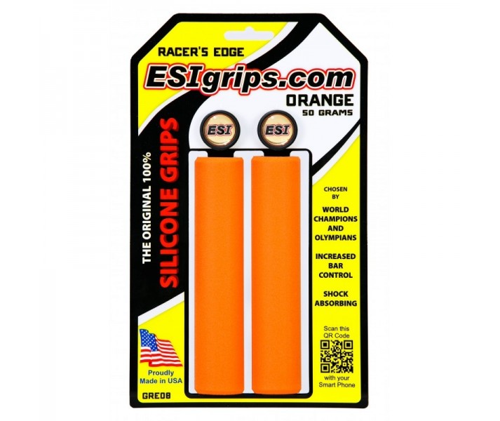 Puños MTB ESIGRIPS Racer's Edge Naranja | REORN