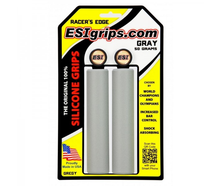 Puños MTB ESIGRIPS Racer's Edge Gris| REGRY