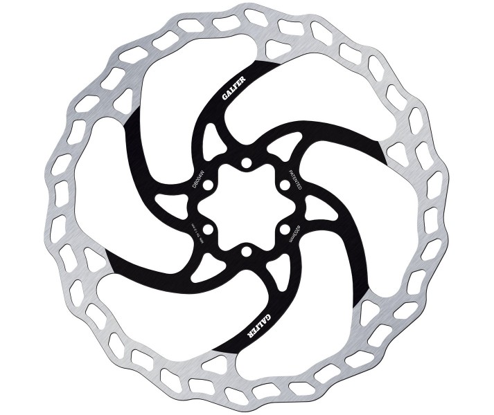 Disco de freno Galfer para Mtb compatible con Univ 6T Wave Disco