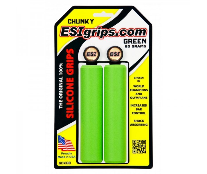 Puños MTB ESIGRIPS Chunky Verde| CHGRN