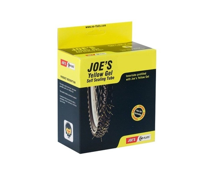 Cámara Antipinchazos Joe´S Con Gel 27.5X2.00-2.50 Válvula Moto