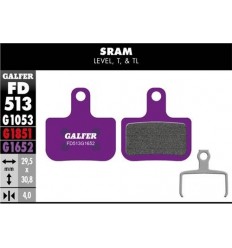 Pastillas de freno Galfer para E-Bike SRAM Level, T, TL