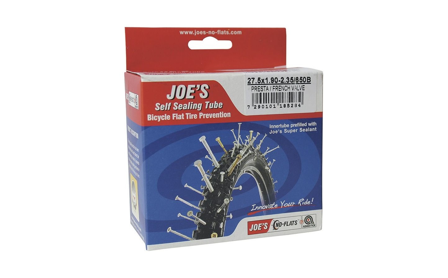 C mara Antipinchazos Joe S Con Latex 27.5X2.00 2.50 V lvula Bici