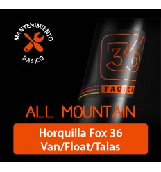 Mantenimiento Básico Horquilla Fox 36 Float/Van/Fseries