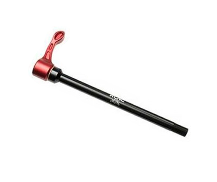 Eje pasante trasero KCNC KQR06 SP-Lite 12mm Synt/DT 100 Rojo