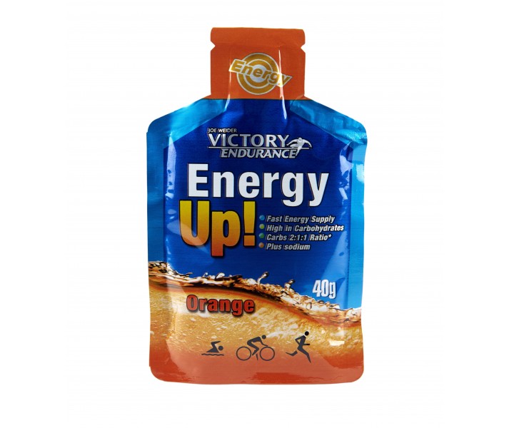 Caja De Geles Victory Endurance Energy Up Naranja 40g