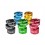 Espaciadores KCNC Hollow 5 anillos rojo |KCESP5RJUN|