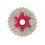 Cassette SunRace CSRX0 10v. 11-25 Plata-Rojo Aluminio-Metal