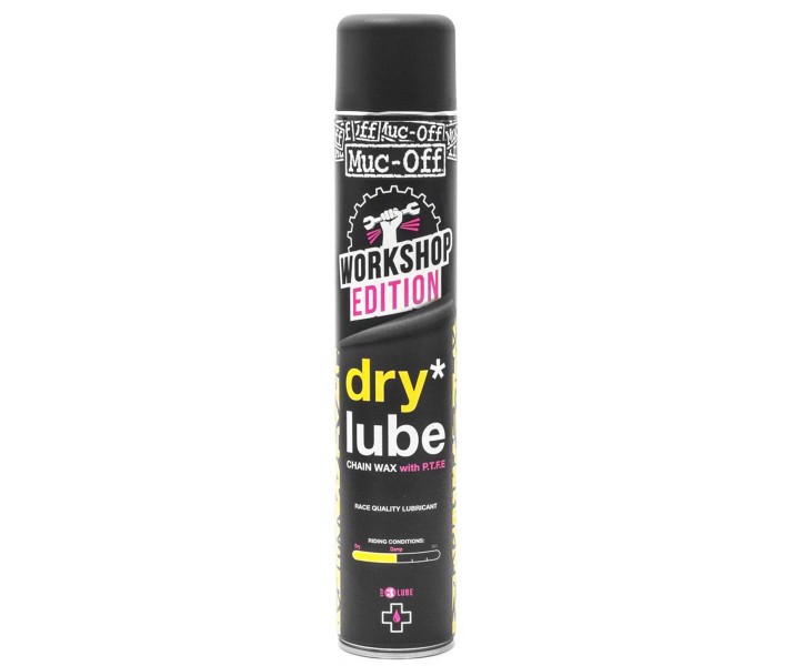 Spray Muc-Off Taller Lub.Seco Cadena Ptfe 750Ml