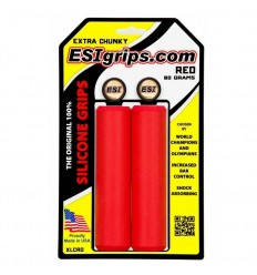 Puños MTB ESIGRIPS Extra Chunky rojo| XLCRD