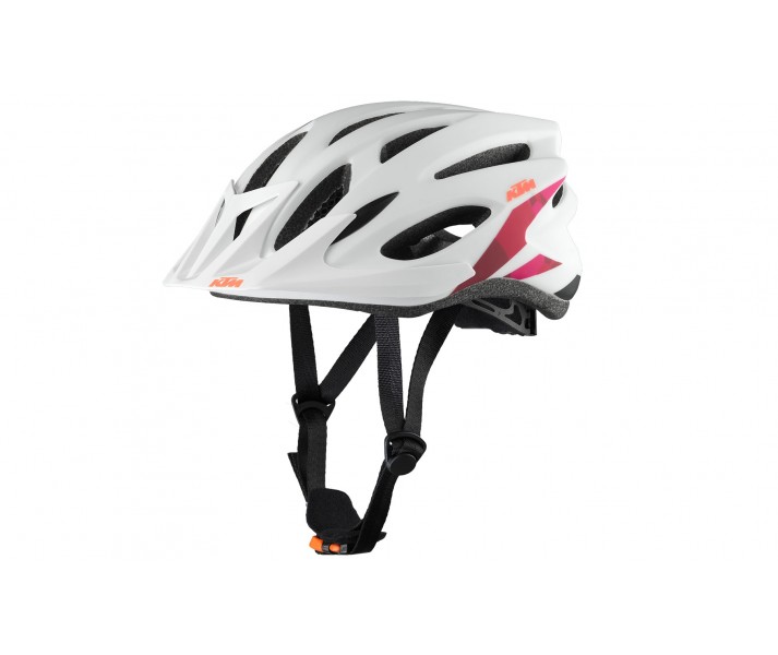 Casco MTB KTM Lady Line Blanco/Rojo