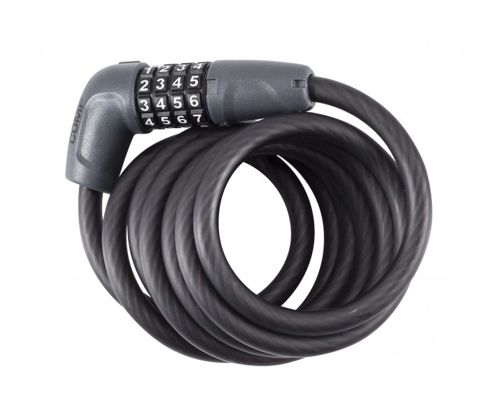 Candado Bontrager Comp Combo Cable 10 mm x 180 cm Negro