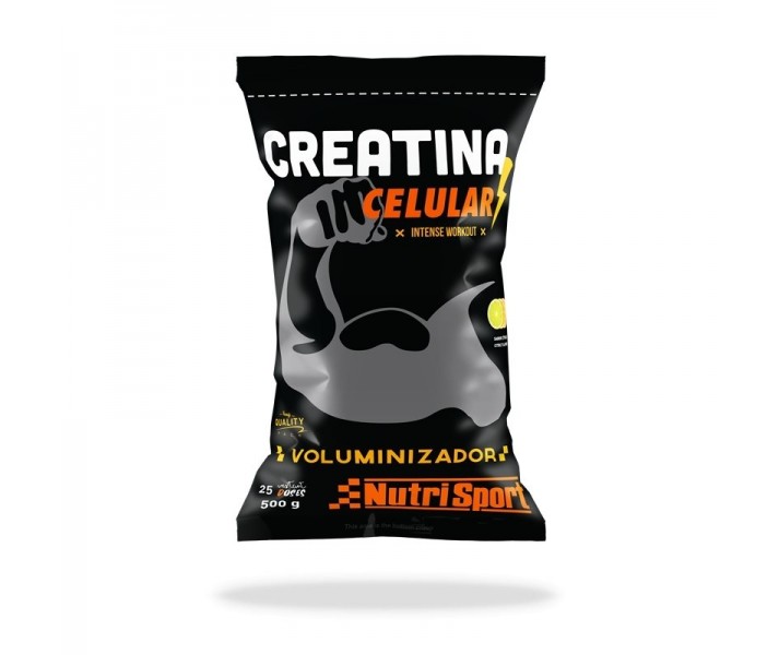 Voluminizadores Nutrisport Creatina celular bolsa sabor cítricos