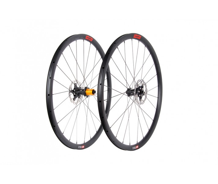 Ruedas Progress Sonic Disc Shimano Negro