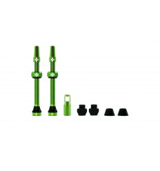 Juego Valvulas Muc-Off Aluminio Tubeless 60Mm Verde