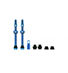 Juego Valvulas Muc-Off Aluminio Tubeless 60Mm Azul