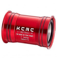 Pedalier KCNC PF30 46mm para eje 30mm rojo |KCPEBF31TRJUN|