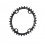 Plato Rotor Carretera Ovalado Q Rings BCD110X4 Outer Negro