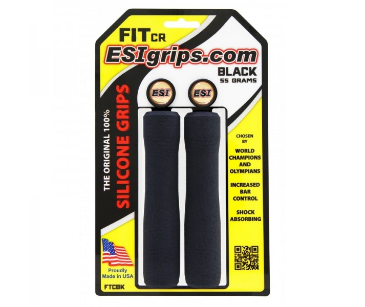 Puños MTB ESIGRIPS Fit CR Negro| FTCBK