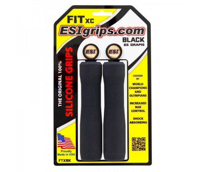 Puños MTB ESIGRIPS Fit XC Negro| FTXBK