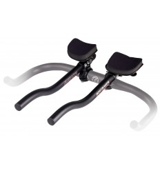 Extensiones Bontrager Race Lite Aero Clip-On S Bend Negro