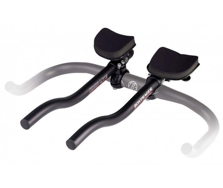 Extensiones Bontrager Race Lite Aero Clip-On S Bend Negro