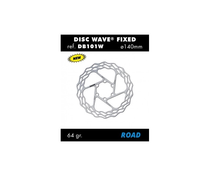 Disco de freno Galfer para Road compatible con Univ 6T Wave  Road 140mm