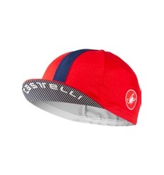 Gorra Castelli Espresso Rojo