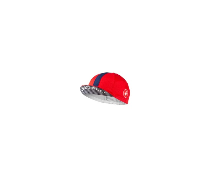 Gorra Castelli Espresso Rojo