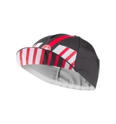 Gorra Castelli Hors Categorie Gris / Rojo