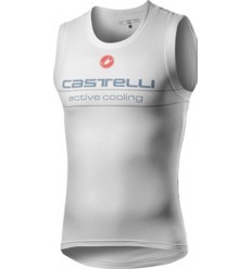 Camiseta Castelli Active Cooling Sin Manga Gris Plata