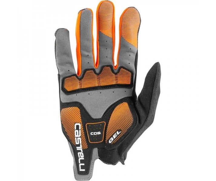 Guantes Castelli Arenberg Gel LF Gris / Naranja