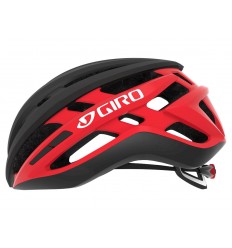 Casco Giro Agilis Mate Negro/Rojo Brillo