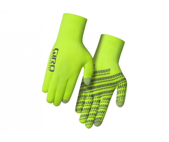 Guantes Giro Xnetic H20 Amarillo Fluor/Negro