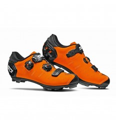 zapatillas sidi dragon 5 naranja mate/negro