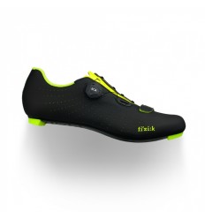 Zapatillas Fizik Tempo R5 Overcurve Negro / Amarillo Fluor