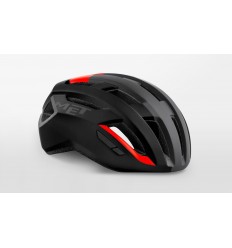 Casco Met Vinci Mips Negro Rojo