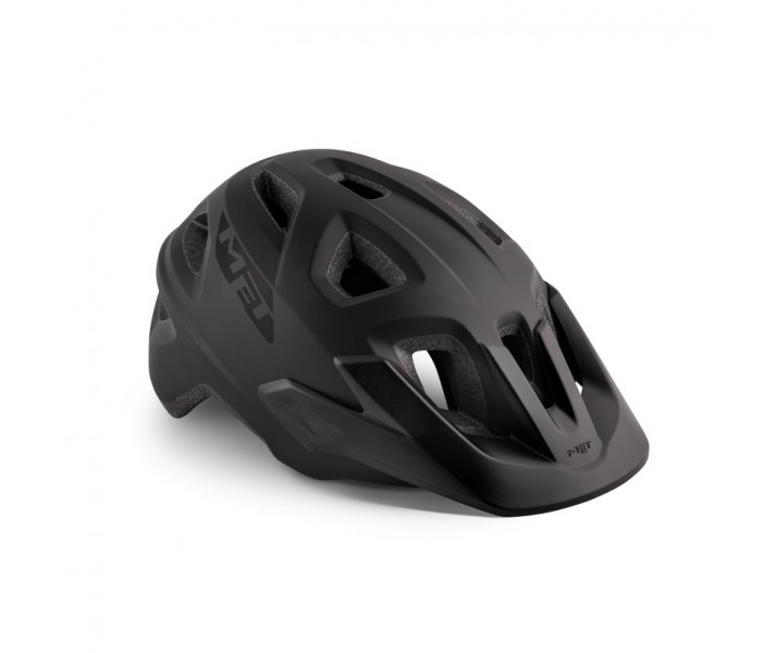 Casco Met Echo Negro Mate