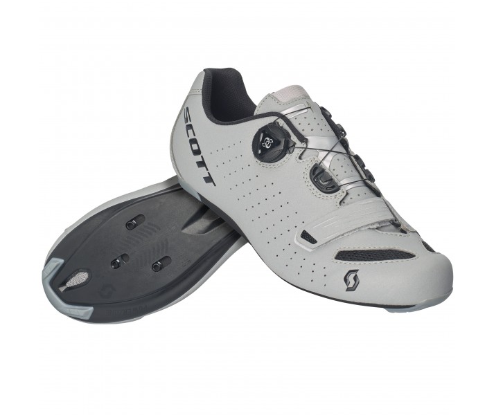 Zapatilla Scott Road Comp Boa Mujer Gris/Reflectante