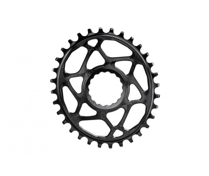 Plato Absolute Black Oval RaceFace Cinch