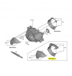 Cubierta Motor Shimano Steps Drive Unit DUE80A