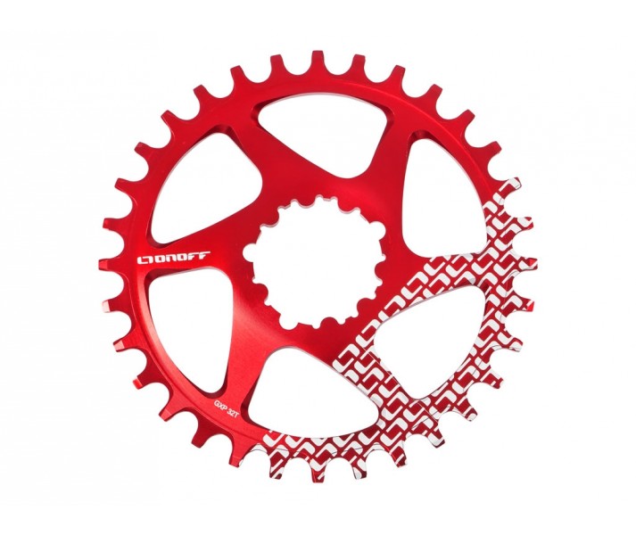 Plato MTB OnOff Direct Mount Sram GXP 28T Rojo