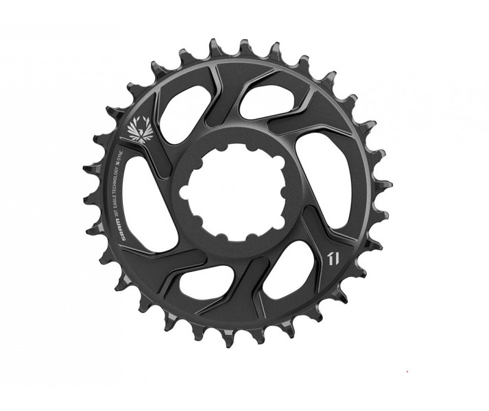 Plato Sram Eagle X-Sync 11/12v 30D Direct Mount Retroceso -4 Negro