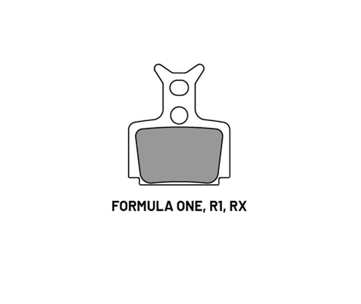 Pastillas Freno OnOff Formula One, R1, RX Orgánicas