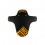 Guardabarros Rock Shox Negro-Naranja Fluor