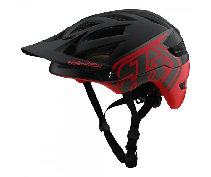 Casco Troy Lee A1 Classic Mips Negro/Rojo