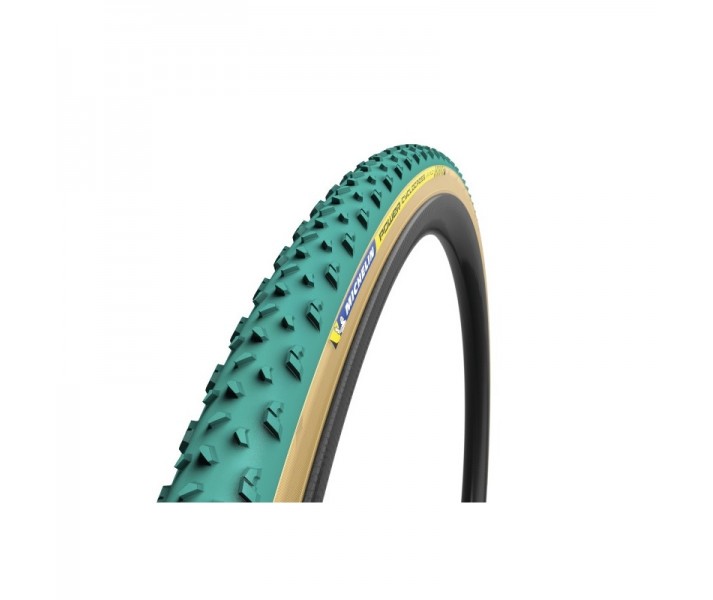 Tubular Michelin Power Cyclocross Mud 700x33 Verde/Beige