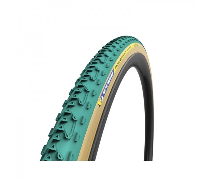 Tubular Michelin Power Cyclocross Jet 700x33 Verde/Beige