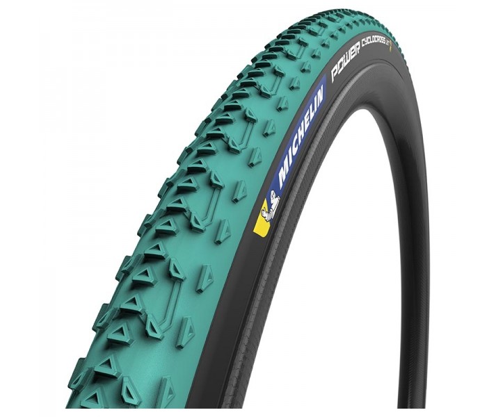 Cubierta Michelin Power Cyclocross Mud 700x33 Verde/Negro