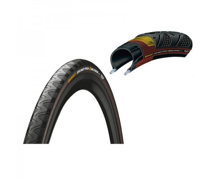 Cubierta Continental Grand Prix 4 Season 700x32c Negro